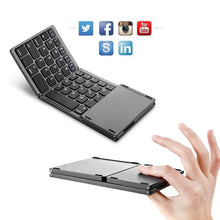 Laden Sie das Bild in den Galerie-Viewer, Klappbare Bluetooth-Tastatur