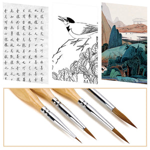 🎨Weiches Strapazierfähiges Umrisspinsel-Set🎨