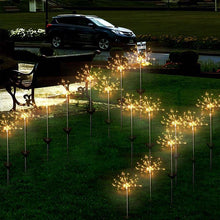 Laden Sie das Bild in den Galerie-Viewer, Solar Garten Feuerwerkslampe