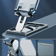 Laden Sie das Bild in den Galerie-Viewer, Faltbarer tragbarer Handyhalter aus Aluminiumlegierung