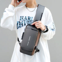 Laden Sie das Bild in den Galerie-Viewer, Lässige Multifunktionale Diebstahlsichere Brusttasche für Herren