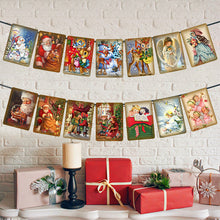 Laden Sie das Bild in den Galerie-Viewer, 🎅🚩Weihnachtsbanner im Vintage-Stil🎅
