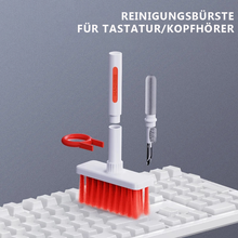 Laden Sie das Bild in den Galerie-Viewer, 🌲5 in 1 Reinigung Softbürste für Computertastatur &amp; Kopfhörer