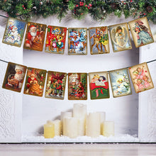 Laden Sie das Bild in den Galerie-Viewer, 🎅🚩Weihnachtsbanner im Vintage-Stil🎅
