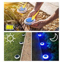 Laden Sie das Bild in den Galerie-Viewer, Solar buntes LED-Erdsteckerlicht