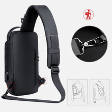 Laden Sie das Bild in den Galerie-Viewer, Lässige Multifunktionale Diebstahlsichere Brusttasche für Herren