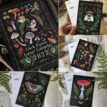 Laden Sie das Bild in den Galerie-Viewer, 📅2023 Dark Forest Lunar Calendar ☘