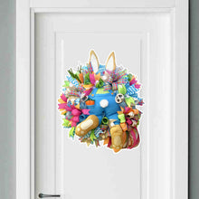 Laden Sie das Bild in den Galerie-Viewer, Osterhasen-Kranz-Aufkleber