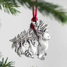 Laden Sie das Bild in den Galerie-Viewer, Metall-Weihnachtsbaum-Anhänger