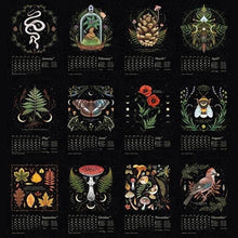 Laden Sie das Bild in den Galerie-Viewer, 📅2023 Dark Forest Lunar Calendar ☘