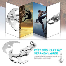 Laden Sie das Bild in den Galerie-Viewer, Rostfreier-Stahl faltbarer Schwerkraft Haken