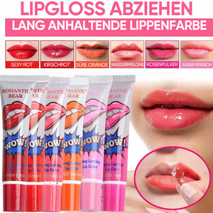 Lipgloss abziehen (6 Stück)