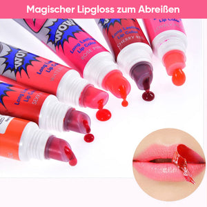 Lipgloss abziehen (6 Stück)