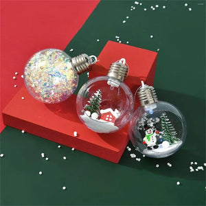 Christbaumschmuck Leuchtkugeln