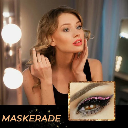 Wasserdichter Wiederverwendbarer Eyeliner und Wimpernaufkleber