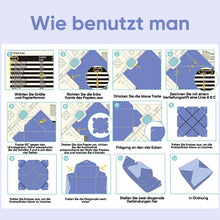 Laden Sie das Bild in den Galerie-Viewer, Umschlag-Geschenkbox-Schablonenbrett