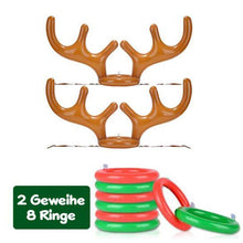 Laden Sie das Bild in den Galerie-Viewer, Weihnachtsren-Geweih Ringe-Werfen Spielzeug