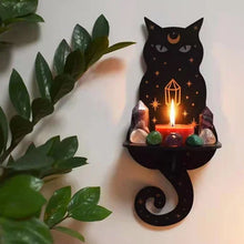 Laden Sie das Bild in den Galerie-Viewer, Kreative Kerzenständer Dekoration aus Holz