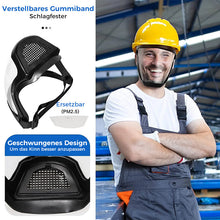 Laden Sie das Bild in den Galerie-Viewer, Voller Gesichtsschutz Industriemaske für Pestizidsprühen
