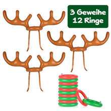 Laden Sie das Bild in den Galerie-Viewer, Weihnachtsren-Geweih Ringe-Werfen Spielzeug