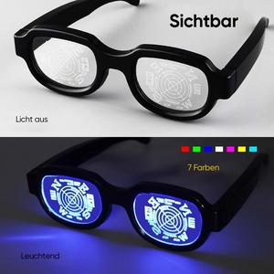 👓LED leuchtende Brillen👓