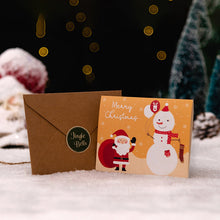 Laden Sie das Bild in den Galerie-Viewer, Vergoldete Weihnachtskarten