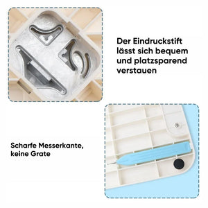Umschlag-Geschenkbox-Schablonenbrett