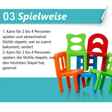 Laden Sie das Bild in den Galerie-Viewer, 🔥Weihnachts-Schnäppchen-Stühle zu stapelnendes Turmausgleichsspiel