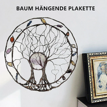 Laden Sie das Bild in den Galerie-Viewer, 🌳Kreis des Lebens – Wandkunst aus Metallbaum🌳