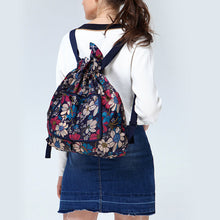 Laden Sie das Bild in den Galerie-Viewer, Faltbarer Bedruckter Nylonrucksack mit Kordelzug