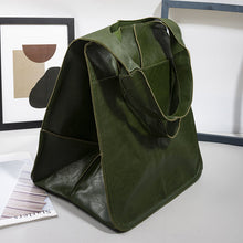 Laden Sie das Bild in den Galerie-Viewer, Frauen übergroße Leder Handtaschen