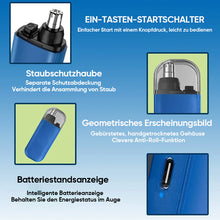Laden Sie das Bild in den Galerie-Viewer, Tragbarer Nasenhaartrimmer