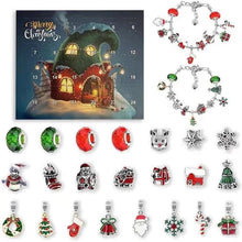 Laden Sie das Bild in den Galerie-Viewer, 🎅🎄DIY 24 Tage Weihnachts-Countdown-Kalender-Armbänder-Set
