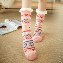 Laden Sie das Bild in den Galerie-Viewer, Ultra-Plüsch Weiche Rutschfeste Socken (1 Paar)