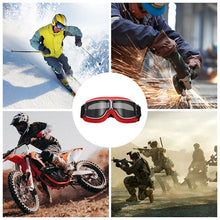 Laden Sie das Bild in den Galerie-Viewer, Vintage-Motorradbrille