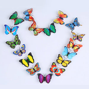 🦋Leuchtender Schmetterling Wandaufkleber
