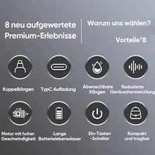 Laden Sie das Bild in den Galerie-Viewer, Tragbarer Nasenhaartrimmer