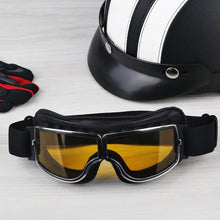 Laden Sie das Bild in den Galerie-Viewer, Vintage-Motorradbrille
