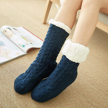 Laden Sie das Bild in den Galerie-Viewer, Ultra-Plüsch Weiche Rutschfeste Socken (1 Paar)