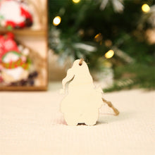 Laden Sie das Bild in den Galerie-Viewer, 🎉🎉Hölzernes Zwerg Weihnachtsschmuck Set
