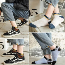 Laden Sie das Bild in den Galerie-Viewer, Herren Frühjahr Sommer Sport dünne Socken (10 Paare)