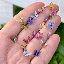 Laden Sie das Bild in den Galerie-Viewer, Nail Art Miniatur-Schmetterling