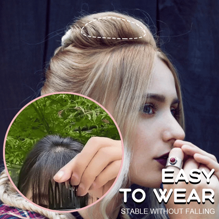 Perfekter Puff Haarkopf