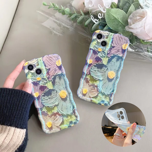 Hülle für iPhone Bunte Ölmalerei Exquisite Handyhülle