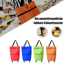 Laden Sie das Bild in den Galerie-Viewer, Faltbare umweltfreundliche Einkaufstasche