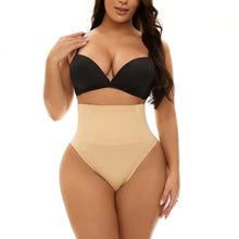 Laden Sie das Bild in den Galerie-Viewer, Bauchkontrollierender Shapewear-Tanga