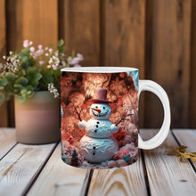 Laden Sie das Bild in den Galerie-Viewer, ☃️Weihnachtliche 3D-Tasse aus Keramik