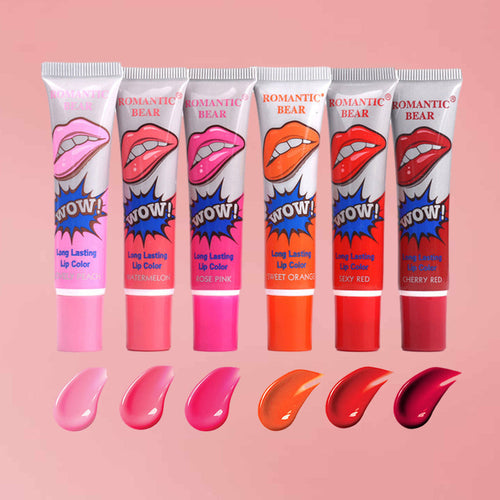 Lipgloss abziehen (6 Stück)