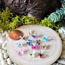 Laden Sie das Bild in den Galerie-Viewer, Nail Art Miniatur-Schmetterling