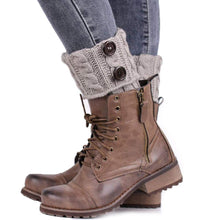 Laden Sie das Bild in den Galerie-Viewer, 🎁Wärmer Geschenk🎅Stricksocken für Stiefel